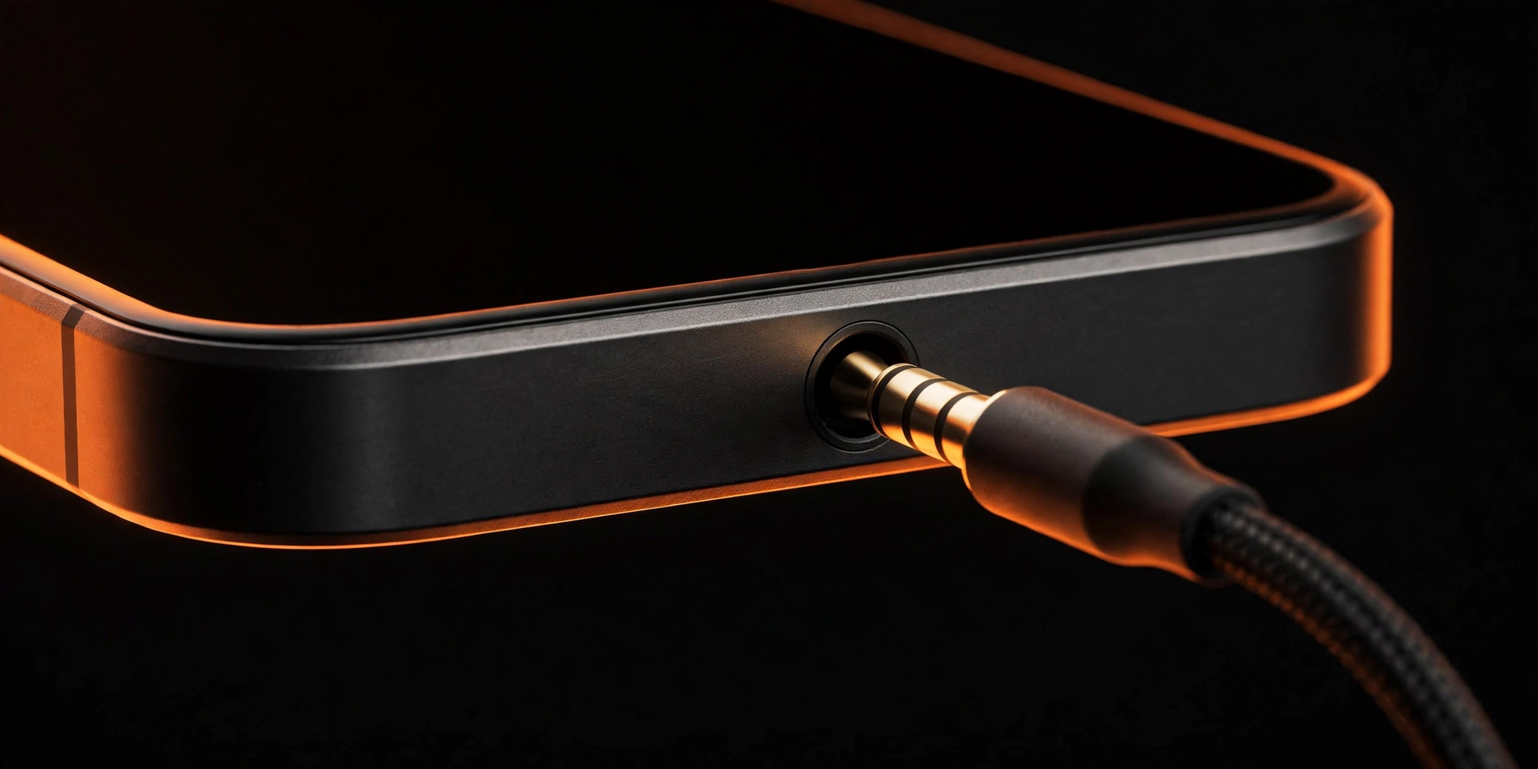 Colokan headset di lubang audio HP Xiaomi